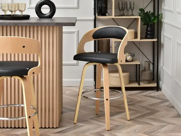 Krzesło barowe  - klasyczny design w nowoczesnym wydaniu