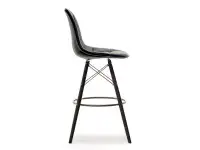 Krzesło barowe EPS WOOD TAP 1 CZARNY PIK - drewno czarne - profil