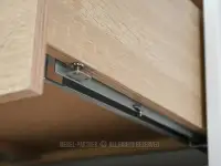 Komoda drewniana z szufladami SAMOA B SONOMA - BIAŁY - komoda z szufladami do przedpokoju