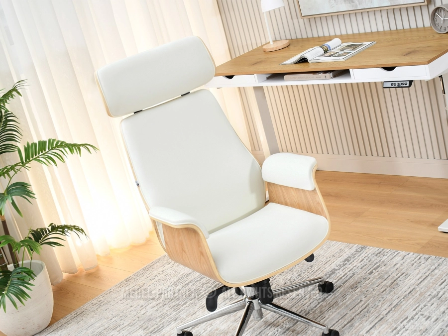 Funkcjonalny ergonomiczny fotel biurowy do pracy lub nauki