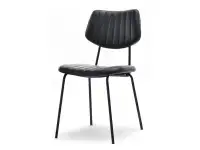 Produkt: Krzesło haris czarny skóra ekologiczna, podstawa czarny