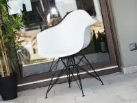 Produkt: Krzesło tarasowe mpa rod biały tworzywo, podstawa czarny