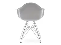 Krzesło z tworzywa inspirowane MPA ROD białe - wygląd tyłu.