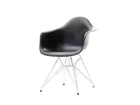 Produkt: Krzesło mpa rod czarny tworzywo, podstawa chrom