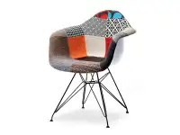 Produkt: Krzesło mpa rod tap patchwork 1 tkanina, podstawa czarny