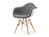 Produkt: Krzesło mpa wood tap pepitka tkanina, podstawa buk