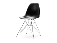 Produkt: Krzesło mpc rod czarny tworzywo, podstawa chrom
