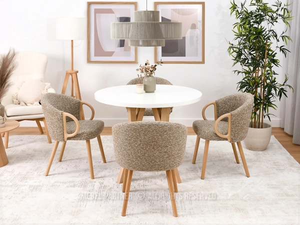 Krzesła tapicerowane do jadalni - dodaj przytulności do swojego wnętrza