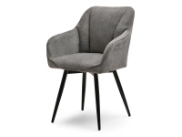 Produkt: Krzesło bona grafit tkanina, podstawa czarny