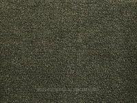 Krzesło z podłokietnikami ERWIN BOUCLE ZIELONY - CZARNY - tkanina boucle