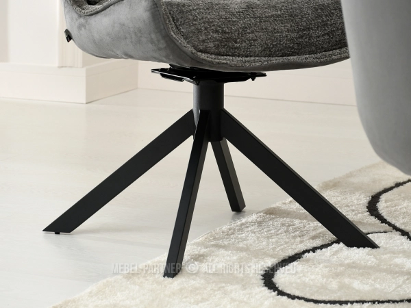 Obrotowe krzesło ze wsparciem lędźwiowym - idealne do Twojego salonu 