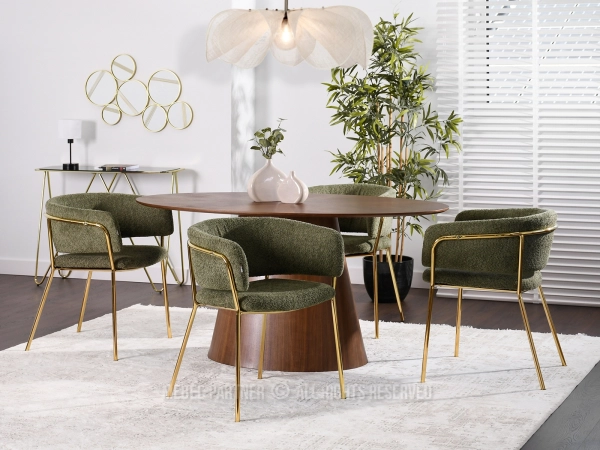 Krzesło tapicerowane zielone - dodaj koloru i elegancji do swojego wnętrza