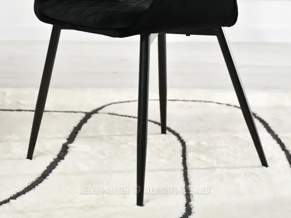 Wymiary krzesła tapicerowanego MORGAN