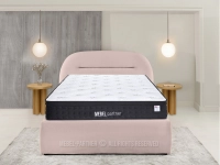 Materac hybrydowy z pianką VISCO i sprężyny 120x200 ARTEMIS F - przód w aranżacji