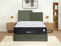 Materac 120x200 z pianką VISCO i sprężynami pocket ARTEMIS S - przód w aranżacji