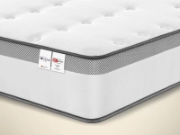 Średnio twardy materac hybrydowy LANDO 160 TriZoneComfort