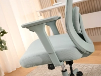 MIĘTOWY fotel do biurka ARGON PODSTAWA MIĘTOWY - nowoczesny design 
