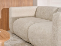 Sofa do salony trzyosobowa BIANCO BEŻOWA - wygodne siedzisko