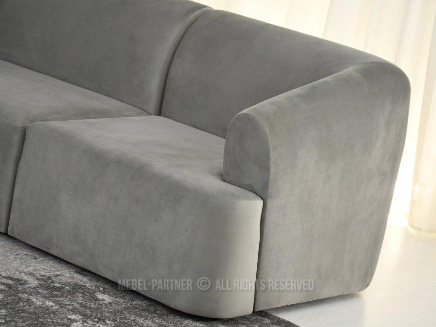 Szara sofa nierozkładana – komfort w strefie relaksu