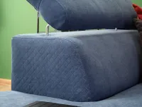 Designerska kanapa z pikowanym oparciem MIAMI 9 - pikowane detale