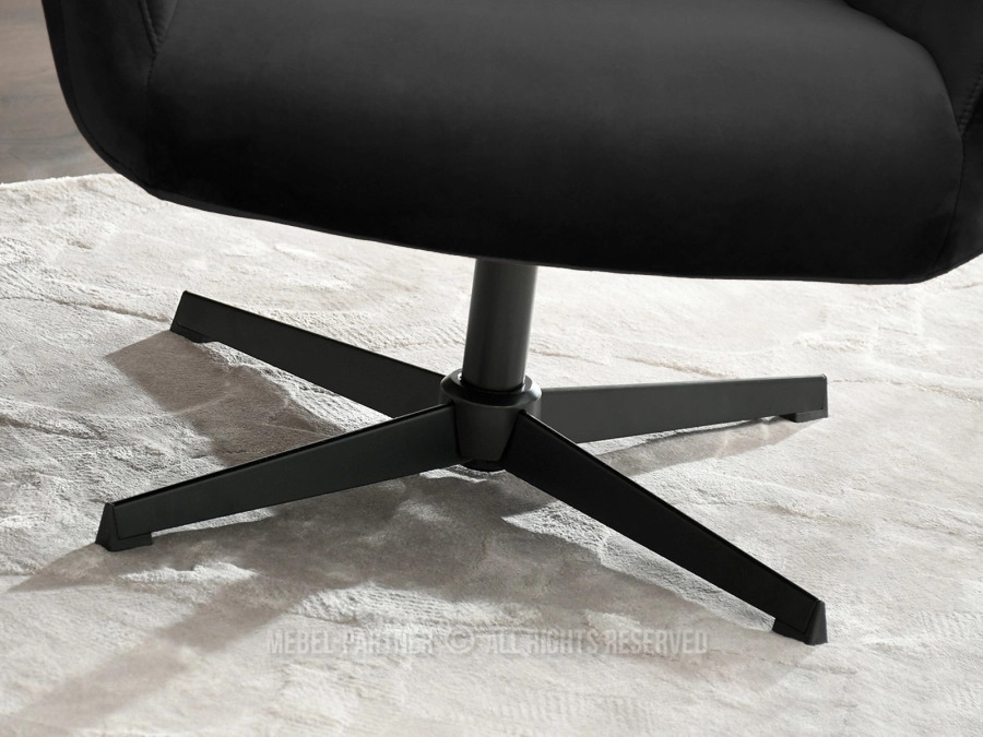 Designerski i ergonomiczny fotel wypoczynkowy idealny do domu i biura