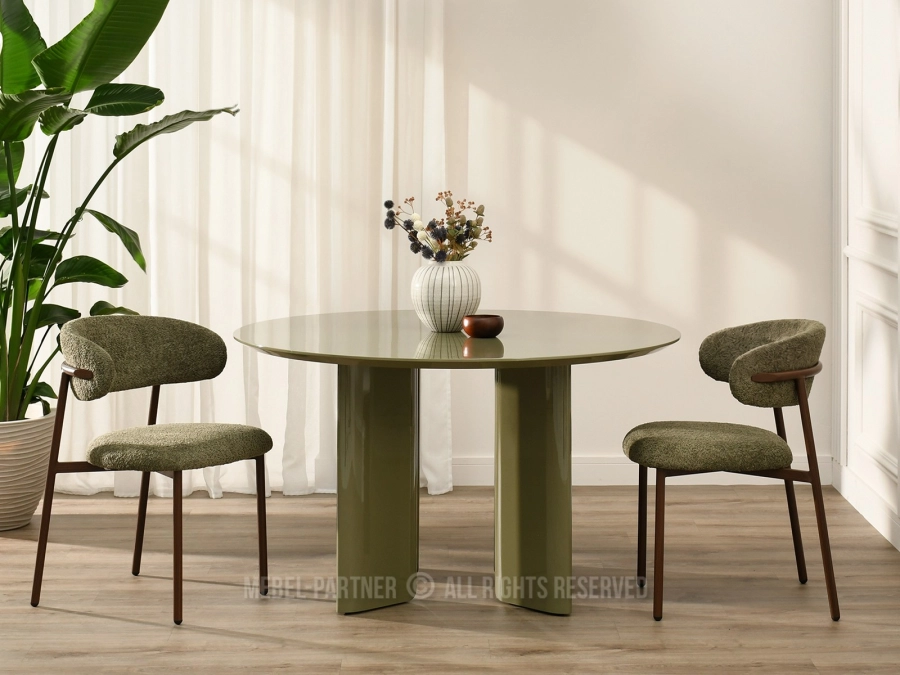 Design, styl i inspiracje aranżacyjne stołu Naomi