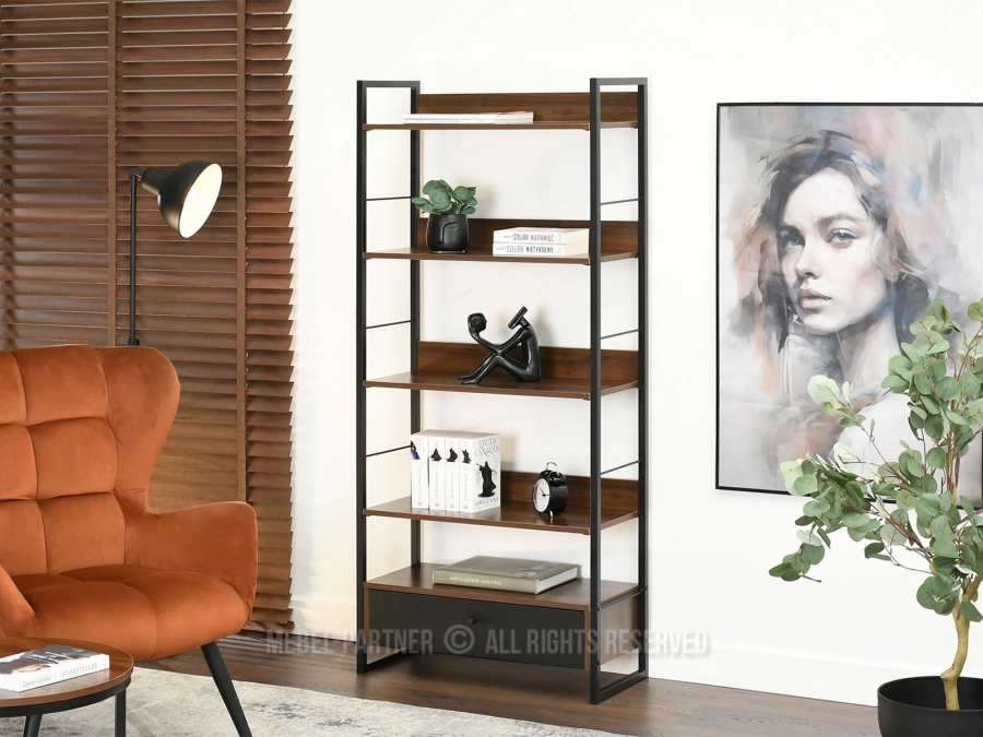 Organizacja i przechowywanie – regał w stylu loft