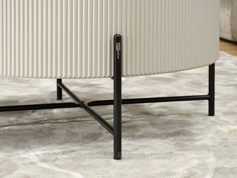 Nowoczesny ryflowany stolik do salonu - postaw na design i jakość