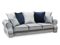 Sofa w stylu angielskim TOSCA szara