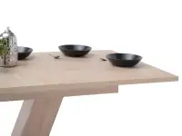 Rozkładany stół do jadalni VENEDIG sonoma - blat