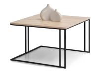 Stolik-kawowy dark-xl sonoma, podstawa czarny