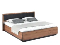 Produkt: System puerto p13 łóżko orzech czarny, podstawa czarny