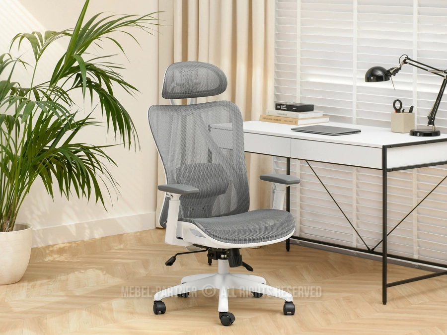 Ergonomiczny fotel biurowy z wieloma funkcjami poprawiającymi komfort Twojej pracy lub nauki