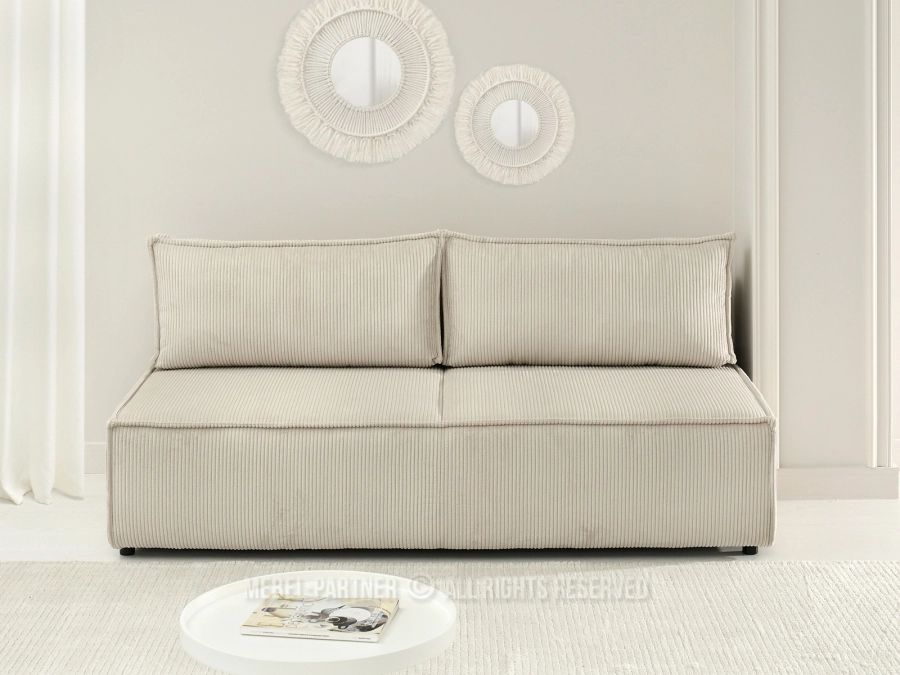Sofa ze sztruksu do nowoczesnych wnętrz