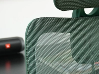 Wygodny fotel zielony do pracy przy komputerze HANOI - charakterystyczne detale